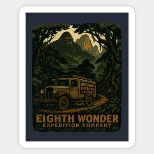 Eighth Wonder Expedition Company – Skull Island Safari Shirt Magnet